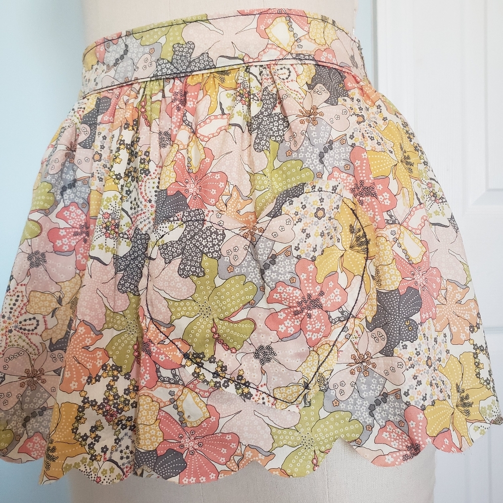 Vintage 1960's Flower Sack Apron - Picture 9 of 15